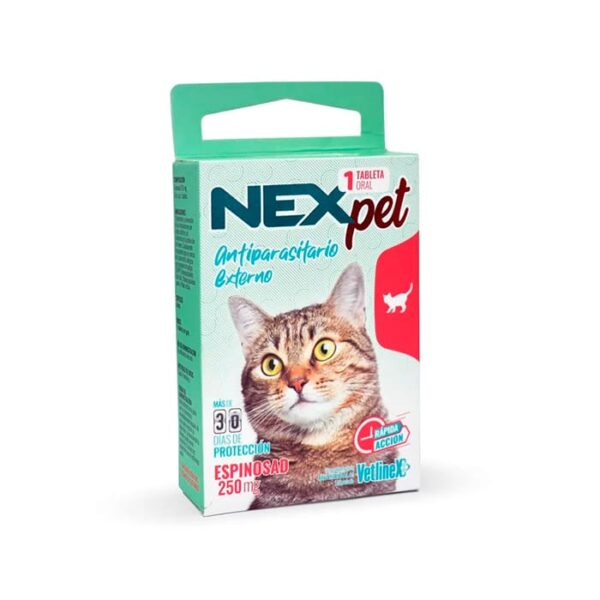 Antipulgas Nexpet Gato X 1 Tableta