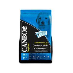 Canbo Perros Cachorros 15kg Raza Mediana y Grande Cordero