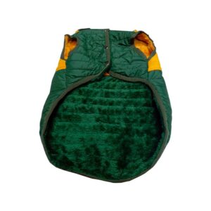 Casaquita Acolchada Verde con Amarillo